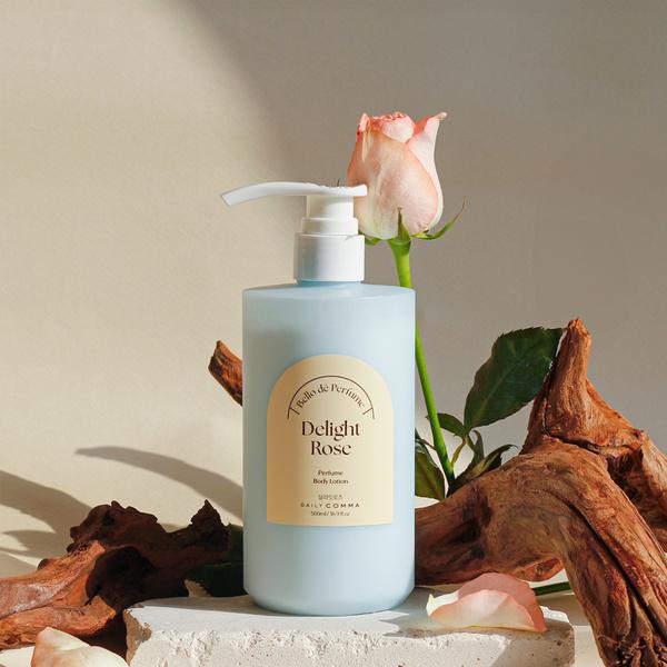 데일리콤마 벨로 드 퍼퓸바디로션(딜라잇로즈) 500ml