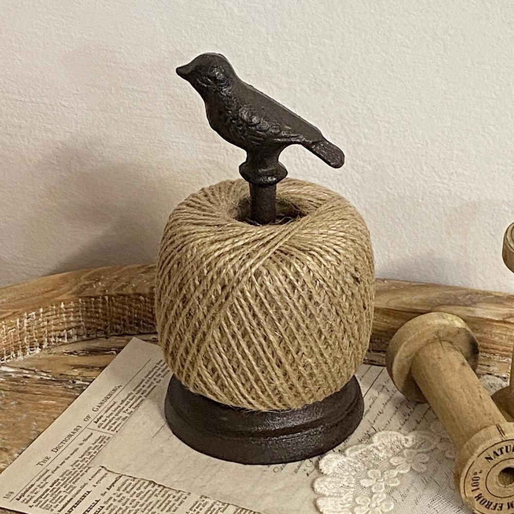 빈티지 버드 마끈 홀더 실패 실감개 주철 실스탠드