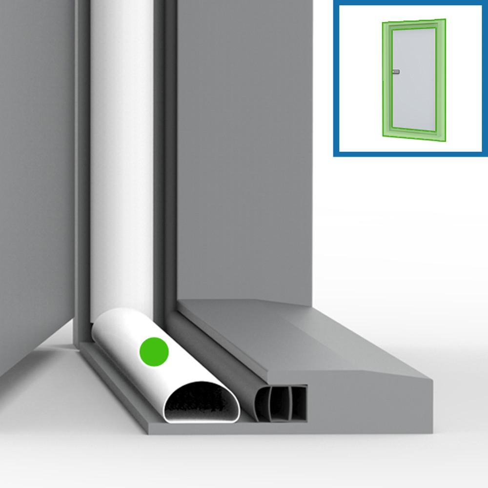 창틈이 현관문 방화문 외풍 바람 먼지 소음 벌레 차단 문풍지 문틈이
