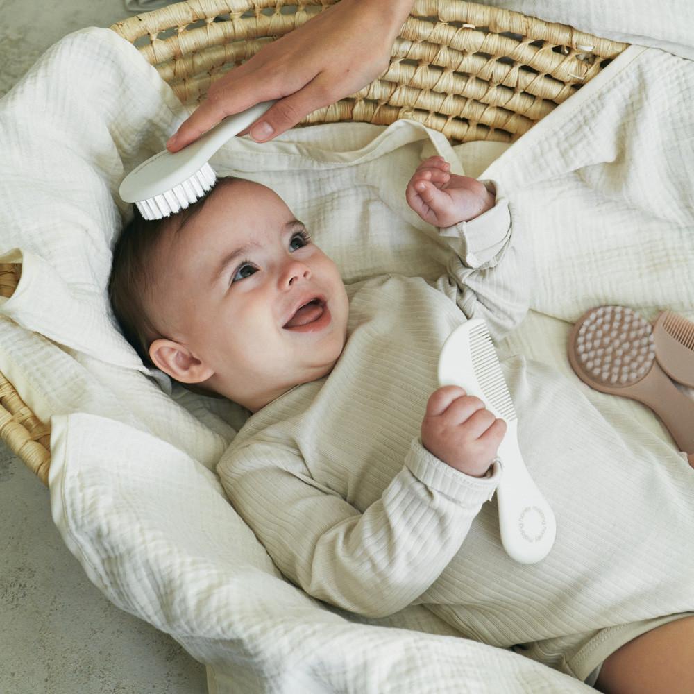 말랑하니 브러쉬 아기빗 세트 신생아빗