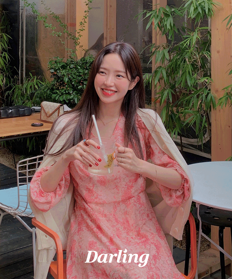 [MADE]라일락 블룸 원피스