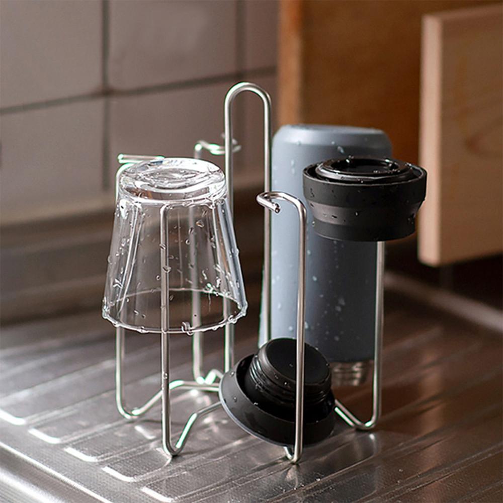 SS Cup Drying Rack 스텐 머그 유리 컵 걸이 꽂이 홀더 건조대