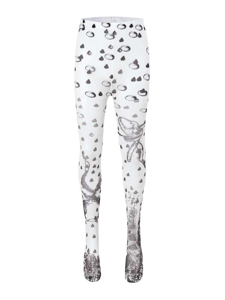 Irregular Print 10D Ultra-thin Stockings【s0000013174】