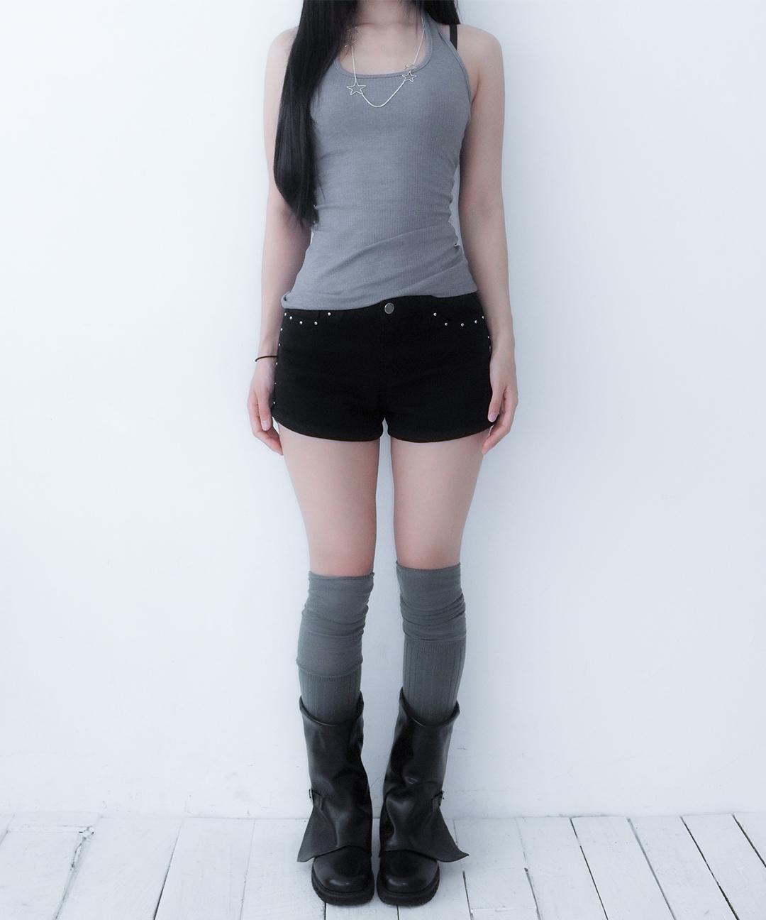 알로하프로젝트 [누적700ৎ୭] ron halterneck sleeveless top (4 color) 여름 홀터넥 나시 탑 슬림핏 골반핏