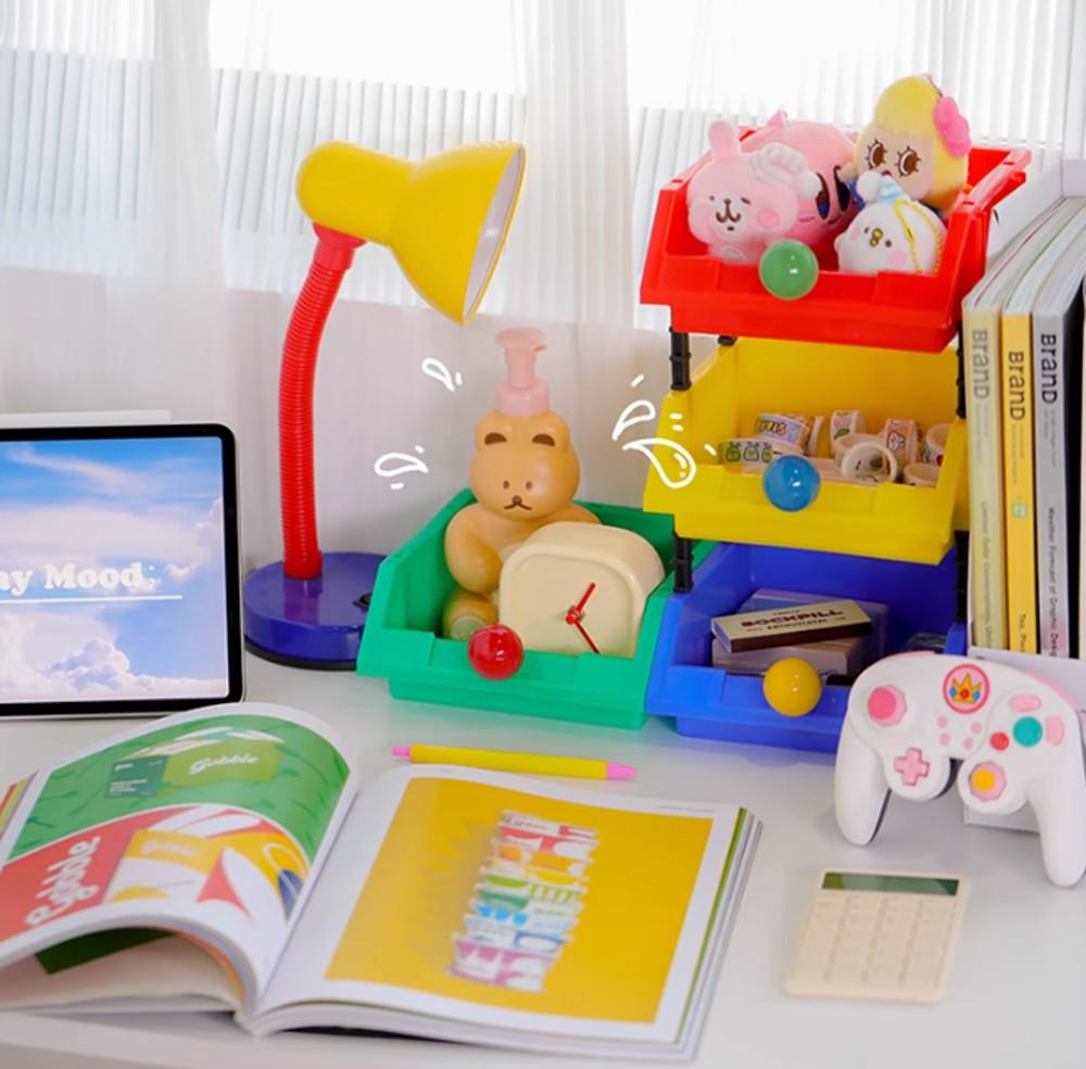 Todays mood 책상문구 화장품 4입수납세트