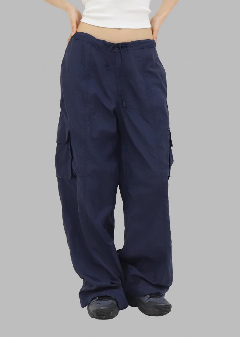 노티스 카고 스트링 팬츠_네이비