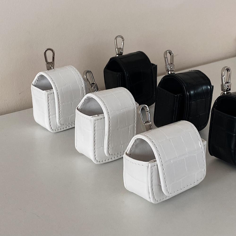 [그린띵스 메이드]  에어팟 프로 비건레더 악어가죽 케이스