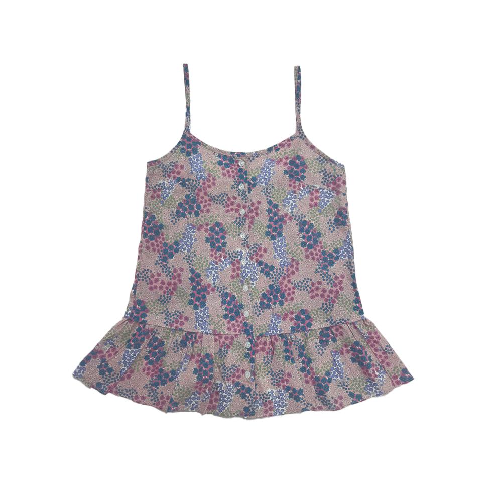 PINTUCK SLEEVELESS BLOUSE [PINK]