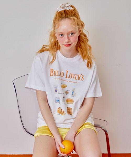 Bread Recipe Tee [White]