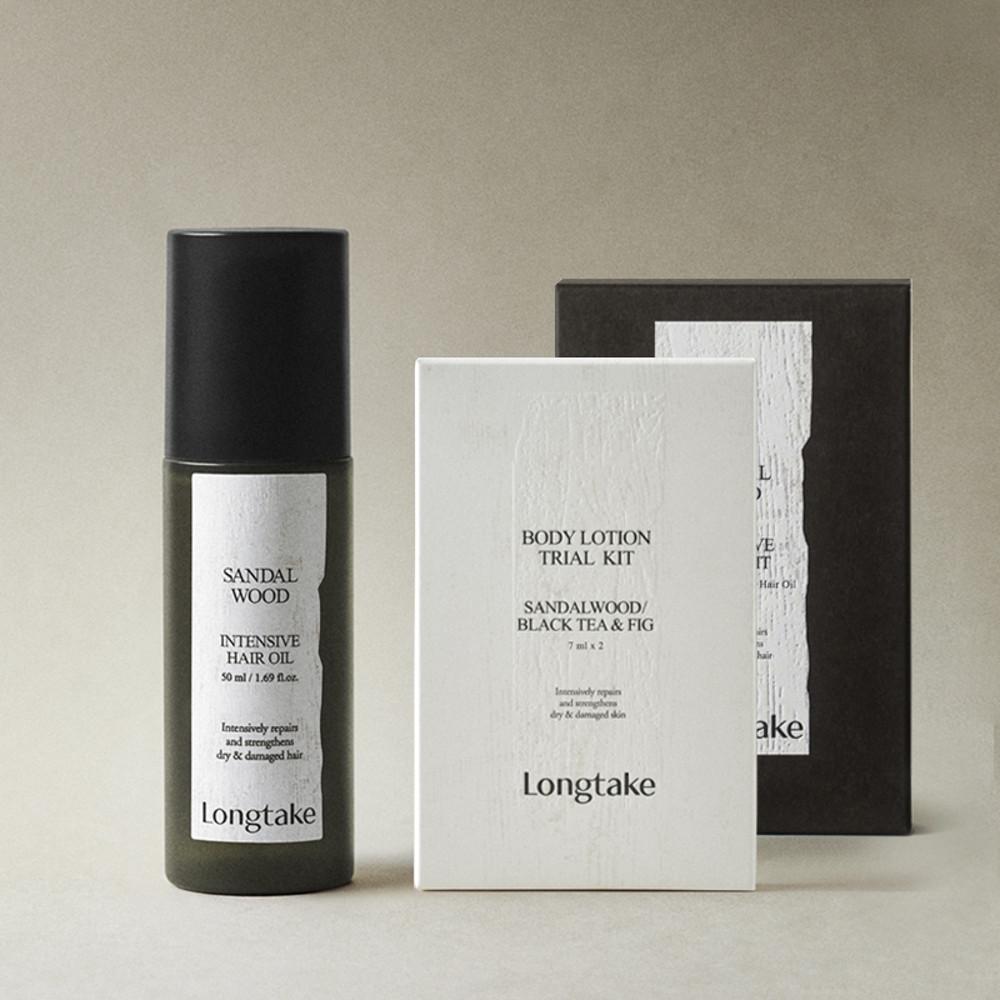 롱테이크 샌달우드 헤어오일 향좋은 헤어수분에센스 퍼퓸 50ml