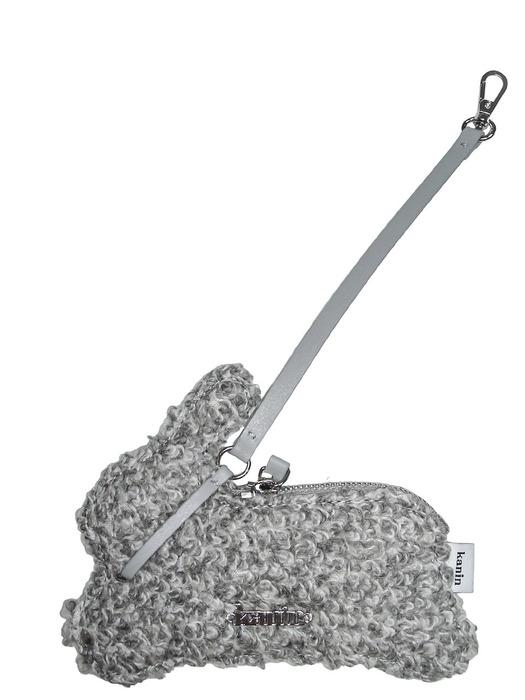 kanin fleece wallet_oreo grey