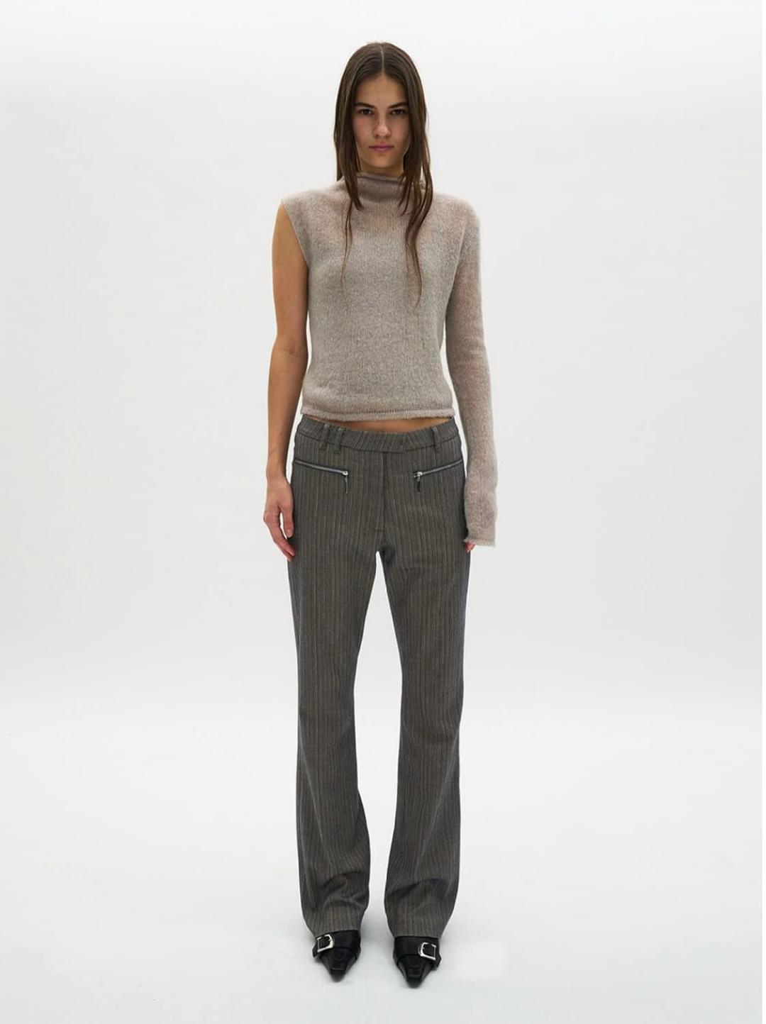 파르티멘토 우먼 striped boot cut pants M | 후루츠패밀리