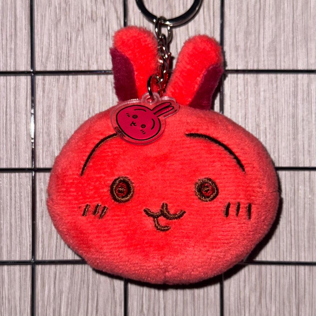 [망키야] 먼작귀 우사기 봉제 손거울 키링