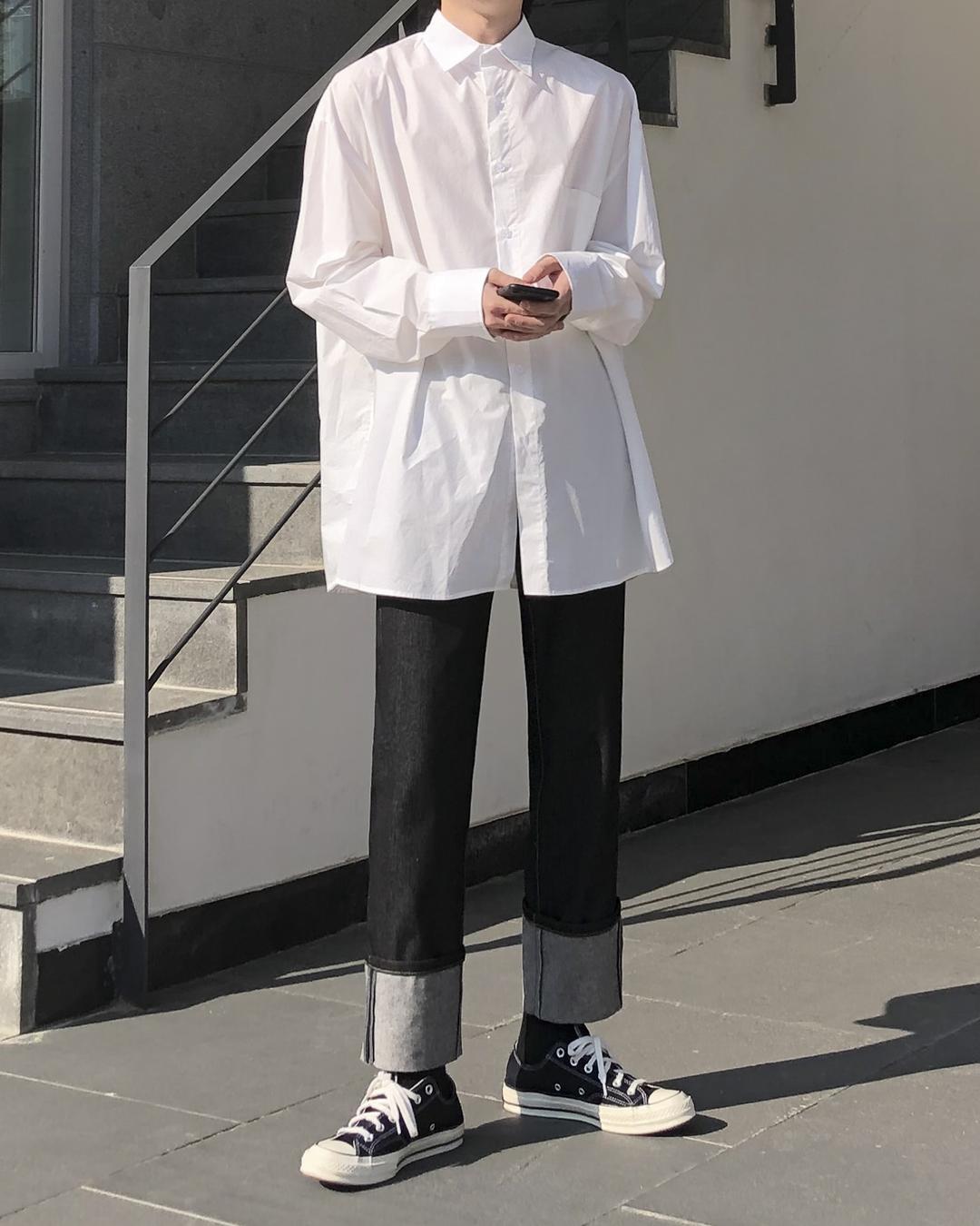 위트 오버핏 소프트 셔츠(6Colors)