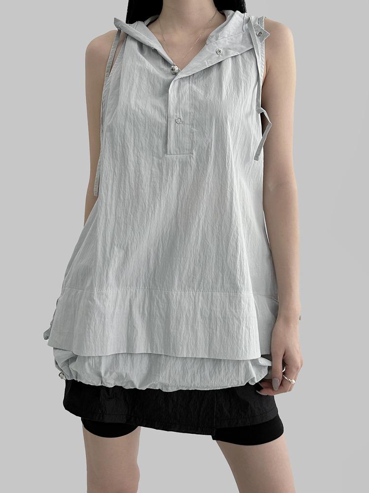 므넴 콜렛 벌룬 아노락 후드 (2color)