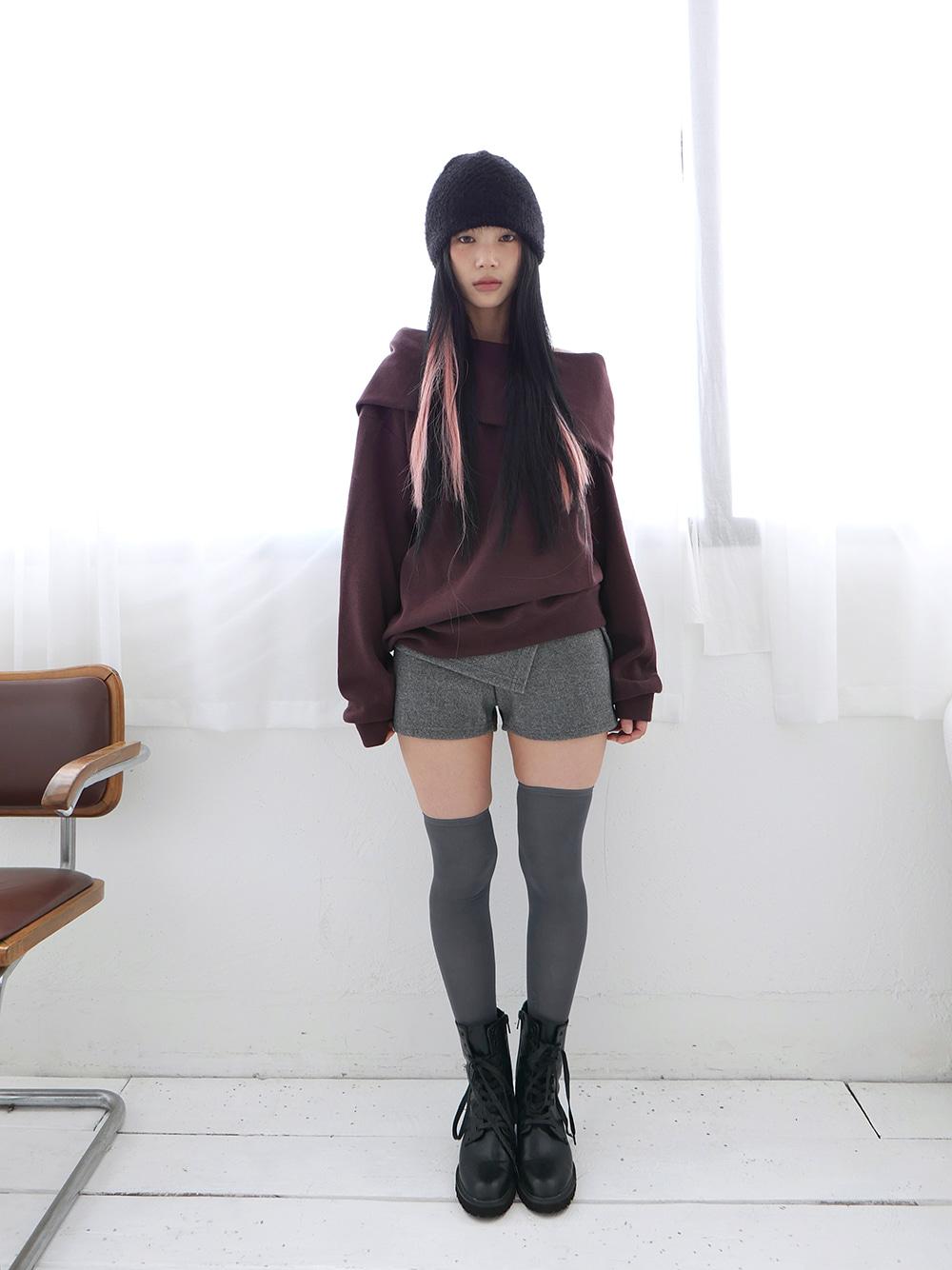 mild big hood neck t