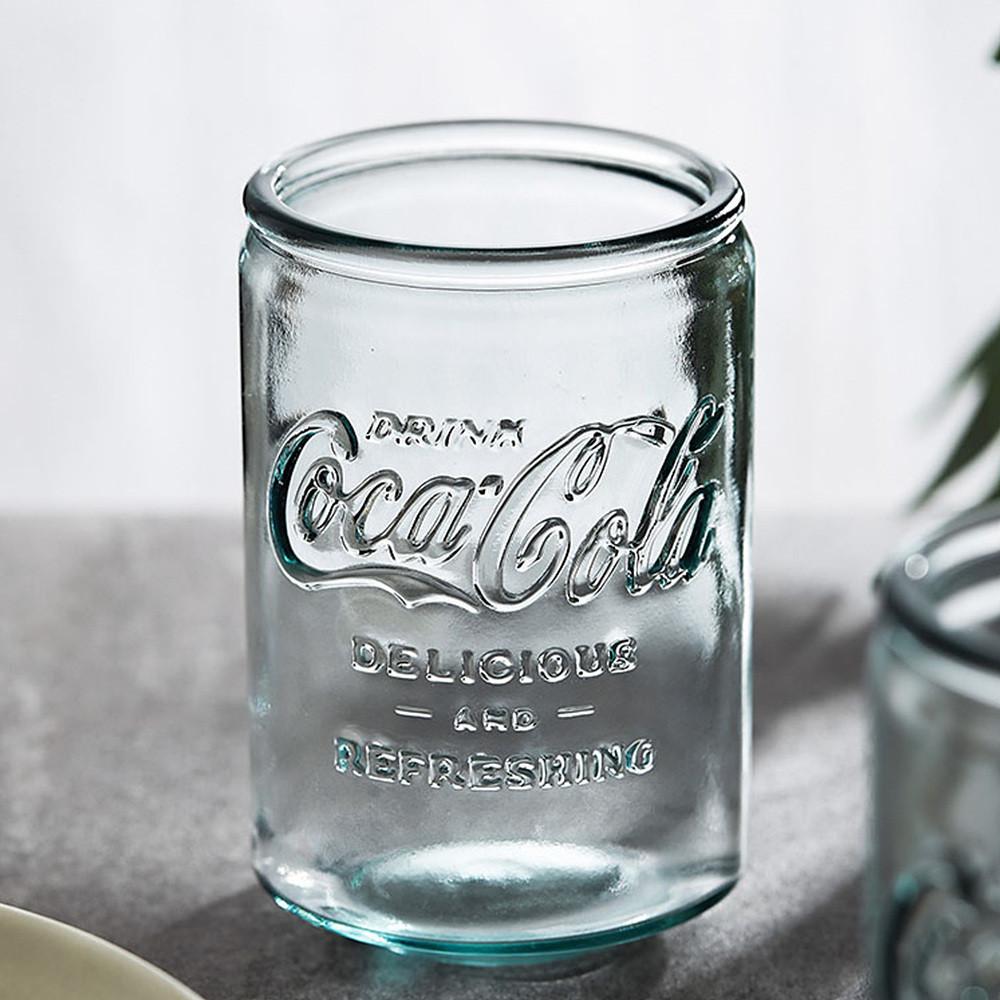 코카콜라 대용량 유리컵 레트로 카페 유리잔 물컵