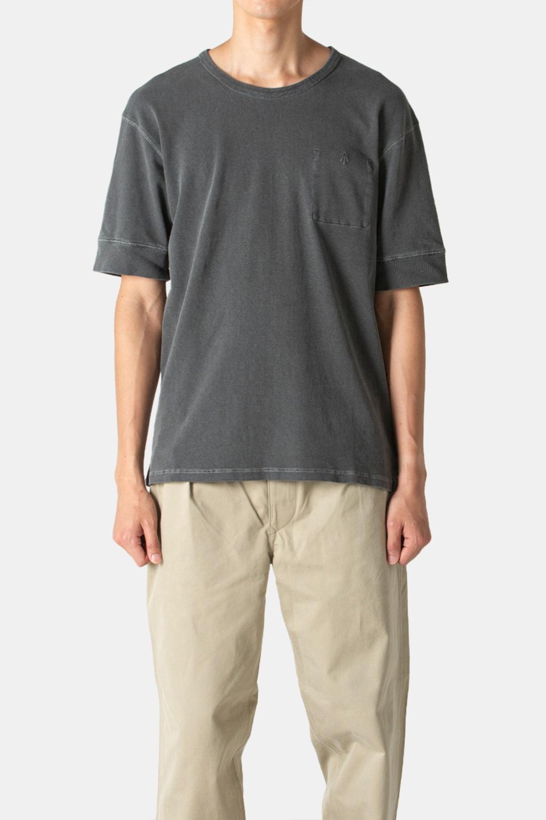 (23SS) MILITARY TEE 220GRM JERSEY USMC BLACK