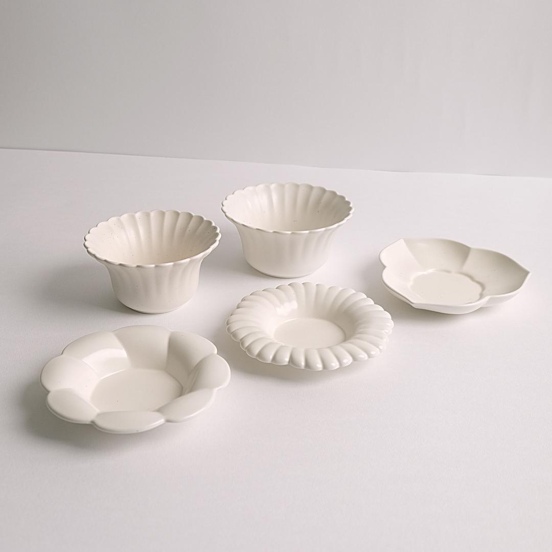 블루밍 1인식기세트 (밥1+국1+사이드접시3)