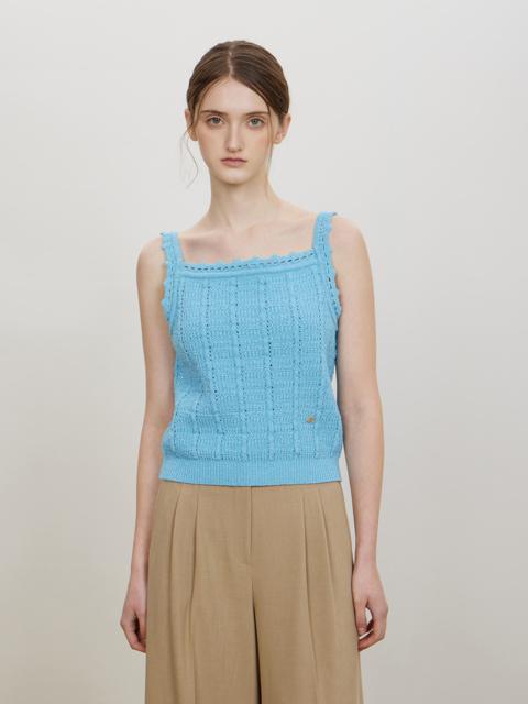 스칼럽 니트 탑_D261KSK009