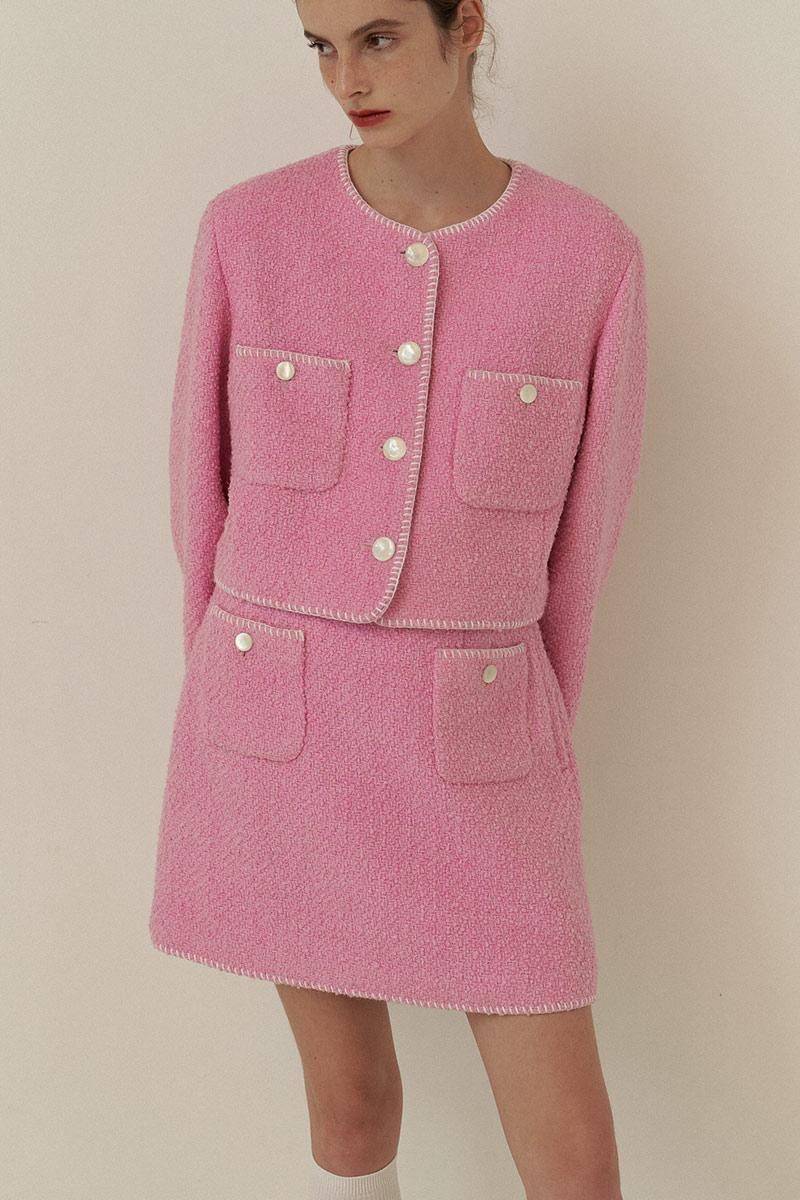 [솔지 착용] Jenny skirt Pink