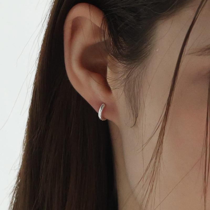 [Silver 925] Essential Ring Earrings SE207 - 3size