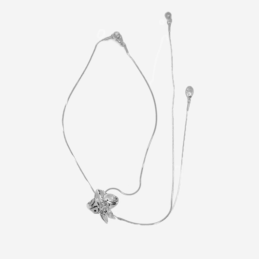 [KREAM 단독] Kashiko x SENTIMENTS Slide Orchid Necklace