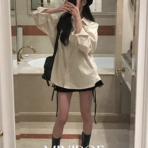 [MADE] 디어 옥스퍼드 셔츠 (1color)/beige new color!