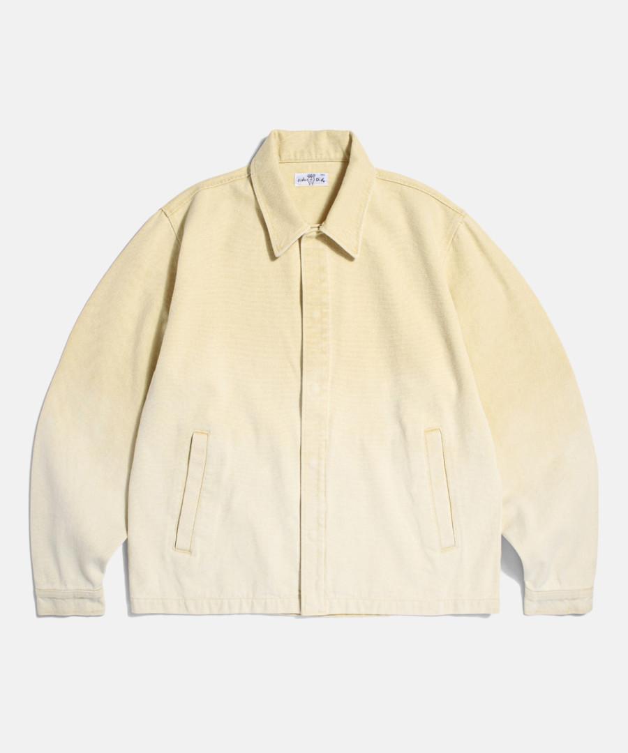 Washed Cotton Trucker Jacket Sand