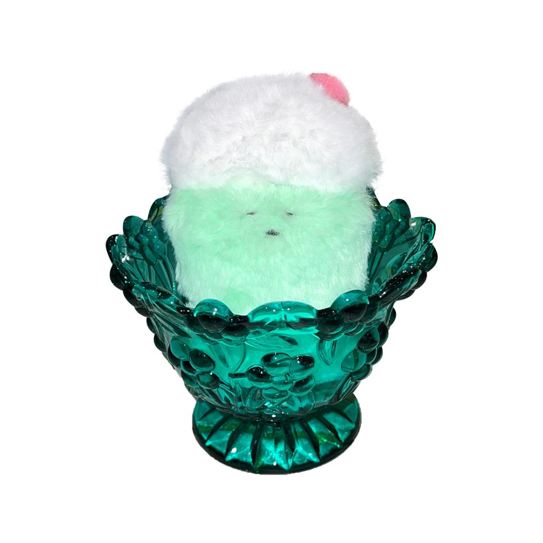 [NYAO BREAD] Melon soda bingsu