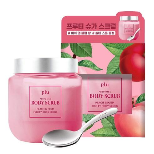 플루 프루티 퍼퓸드 슈가 바디스크럽 피치앤플럼 과일향, 500g, 1개 - 바디워시/스크럽/입욕용품 | 쿠팡