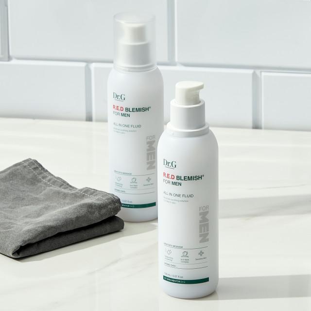 닥터지 레드 블레미쉬 포 맨 올인원 플루이드 150ml 저자극 유분없는 산뜻한 피부결케어 올인원