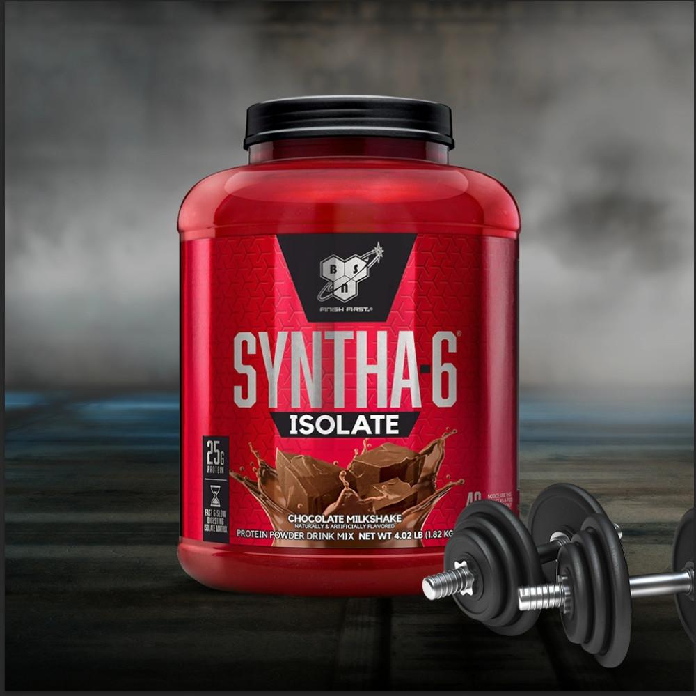 BSN 신타6 아이솔레이트 초콜릿 밀크쉐이크 1.82kg 프로틴 유청 단백질 보충제 초코
