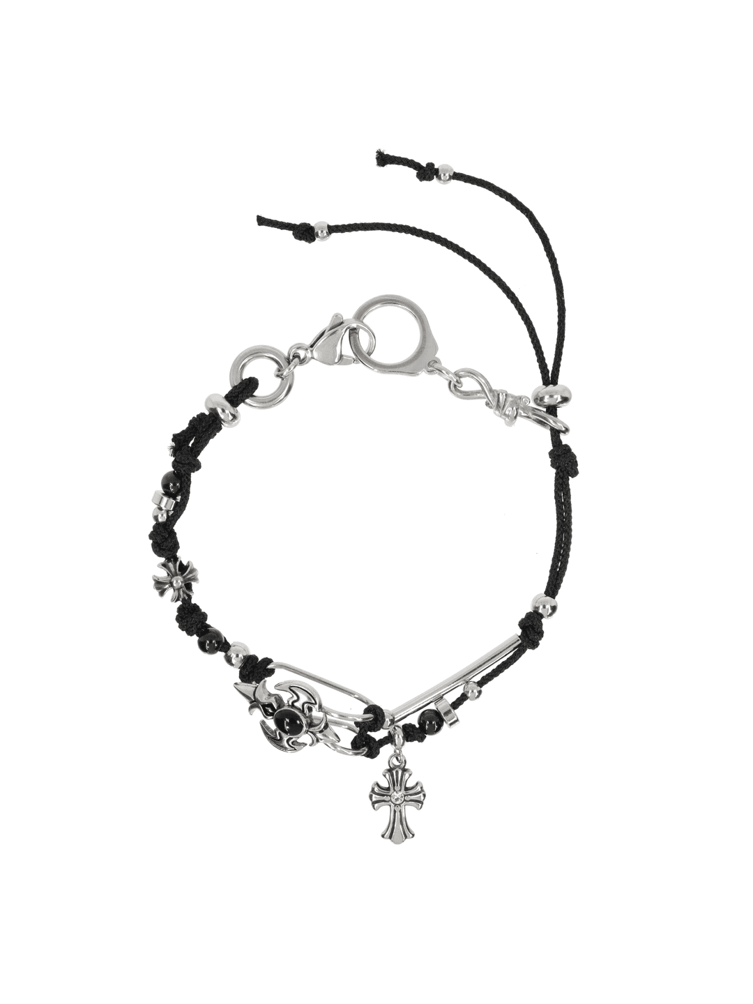 Black Sword Cross Bracelet