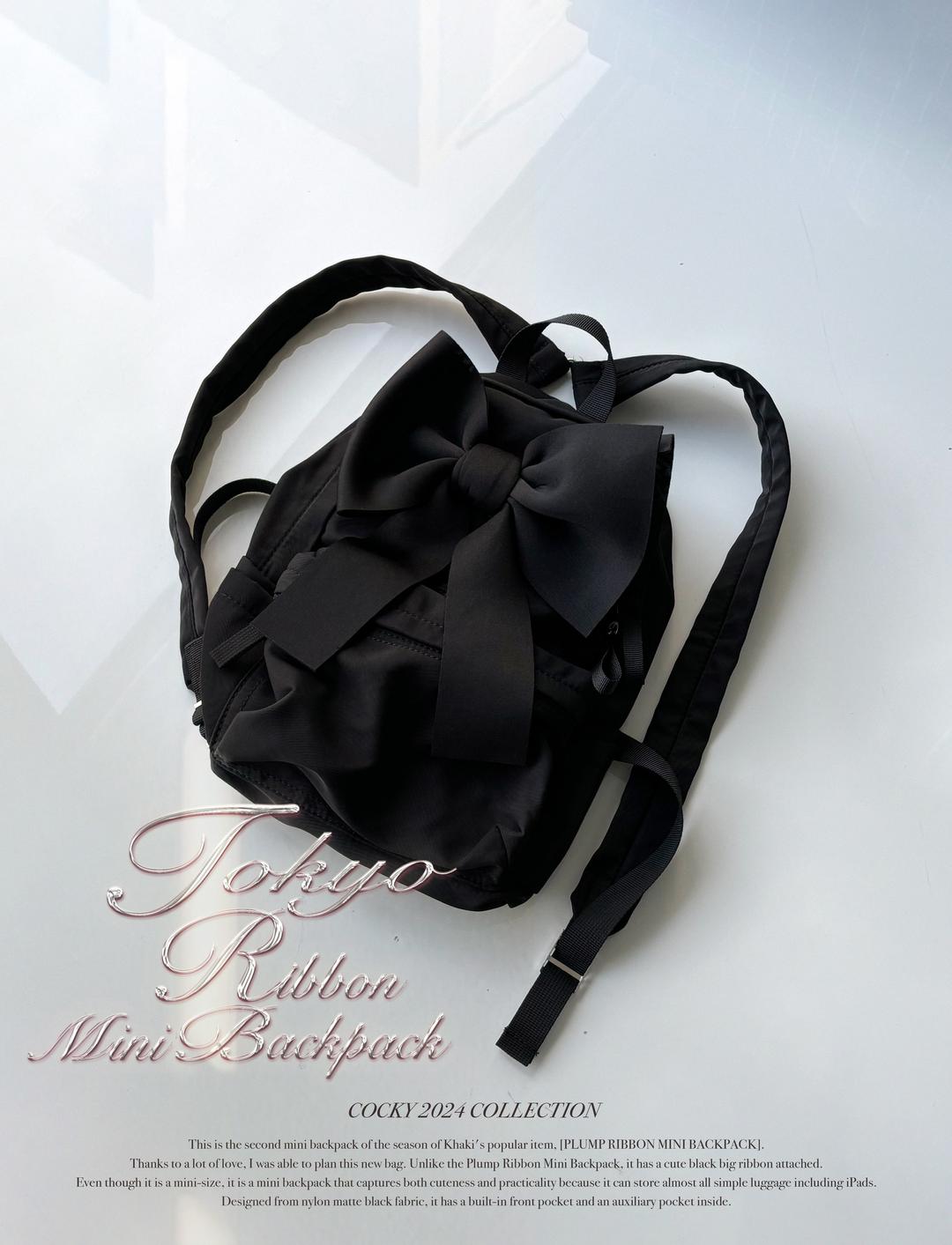 [WOMEN] TOKYO RIBBON MINI BACKPACK *주문폭주