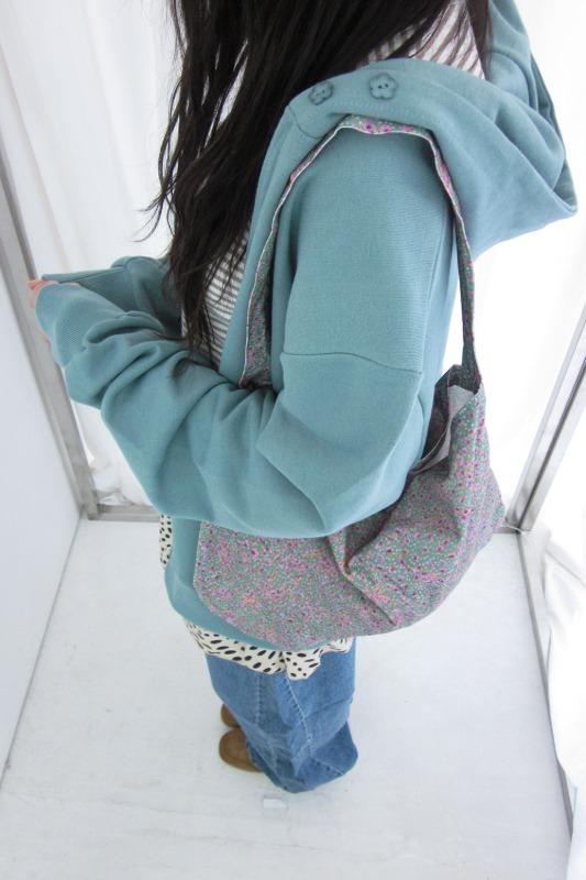 blooming hoodie zip-up (3color)