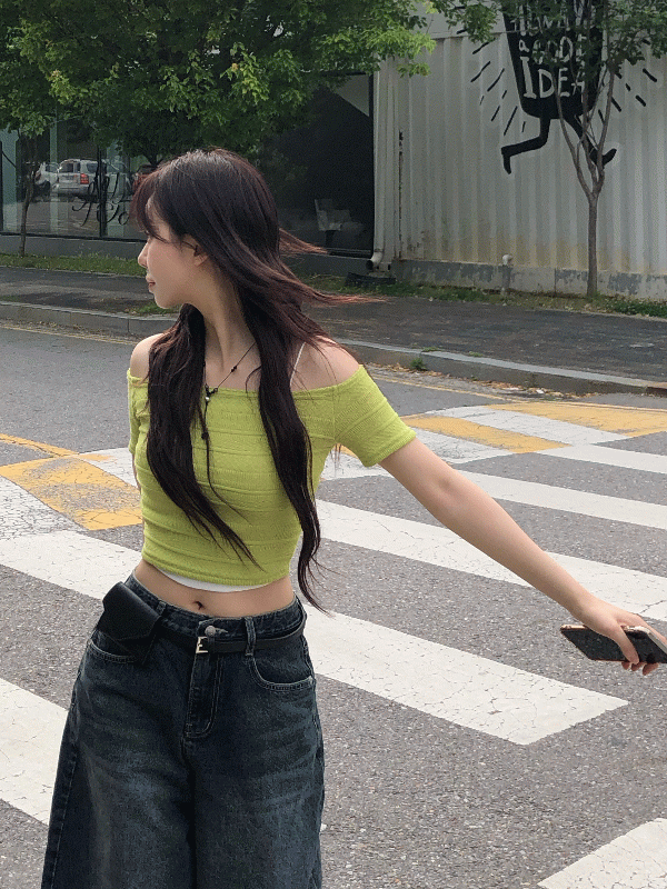 [당일출고]뮬러 오프숄더 (4color)