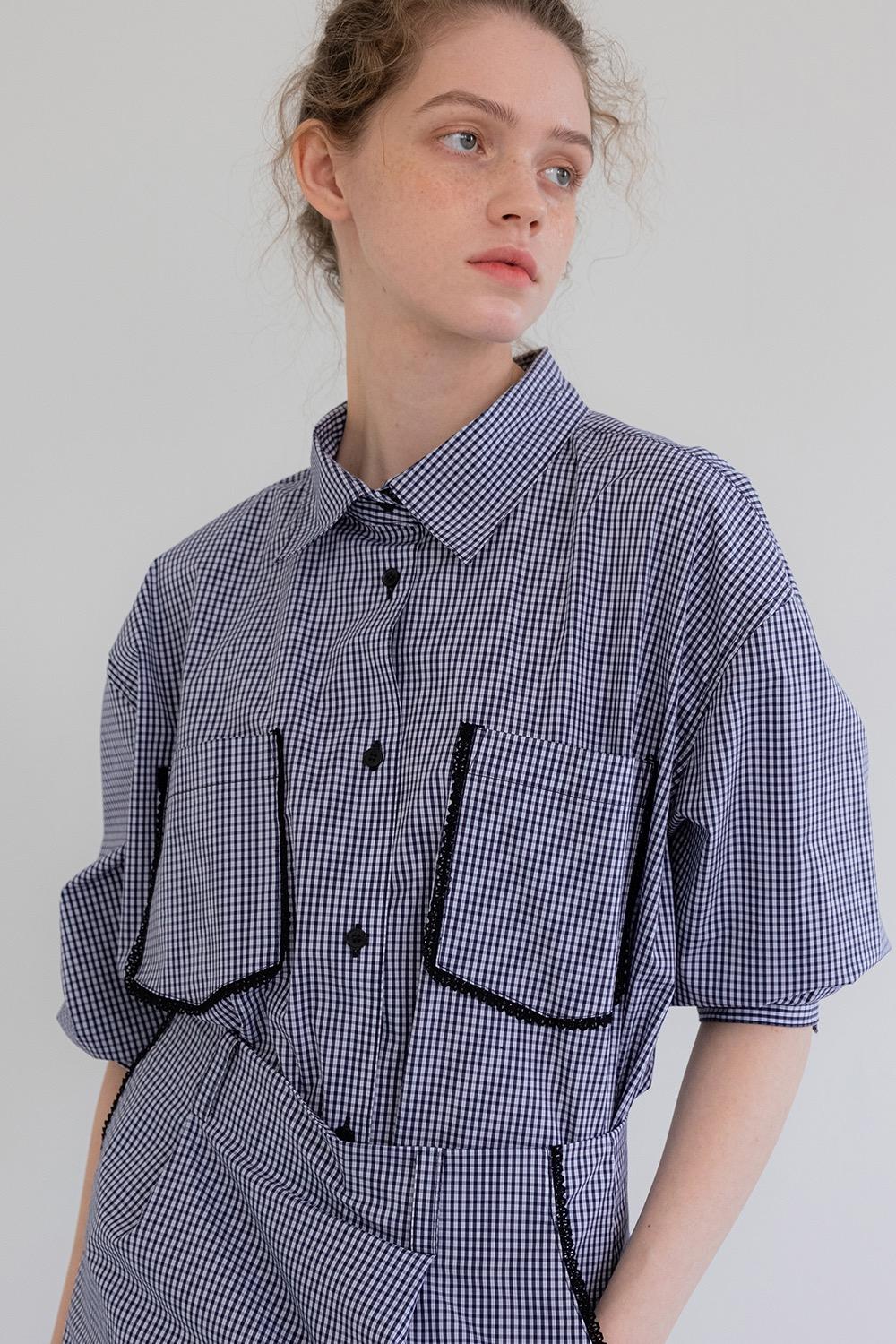lace trim over shirt