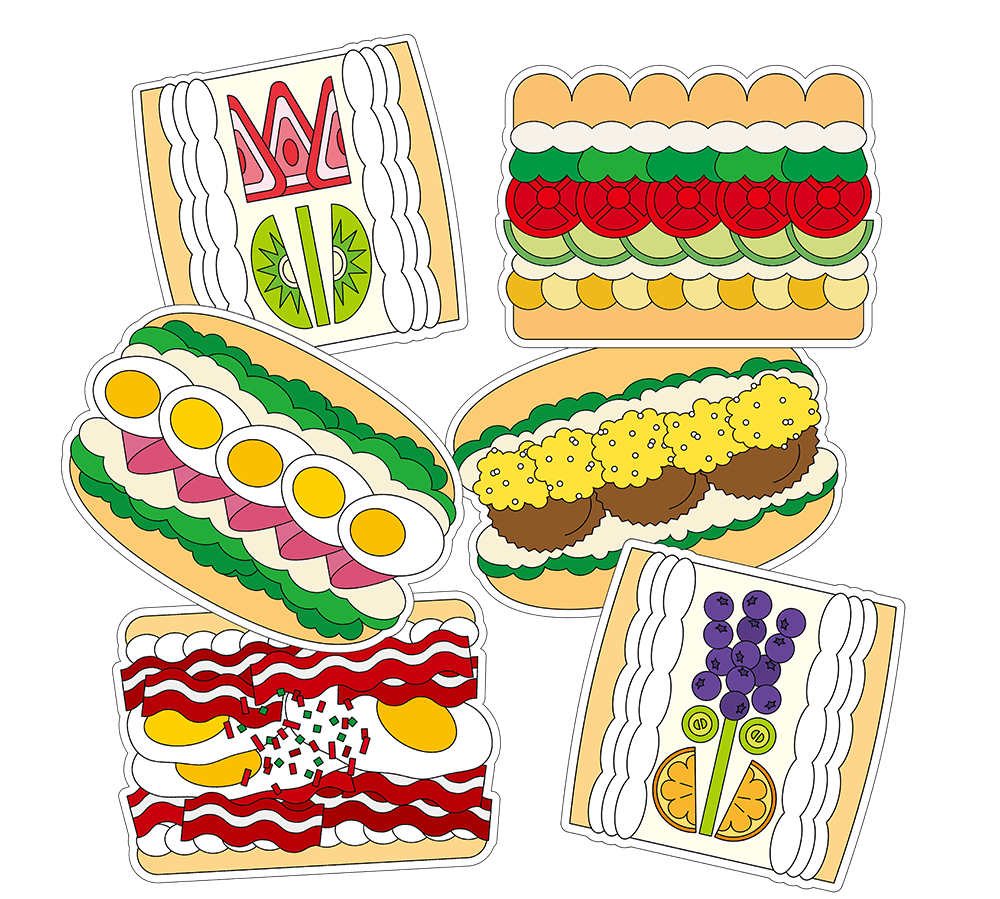 미니 샌드위치 포스터 · 샌드위치 프레스