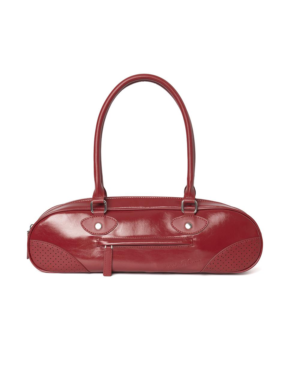 Enamel Bowling Bag [Vintage Red]