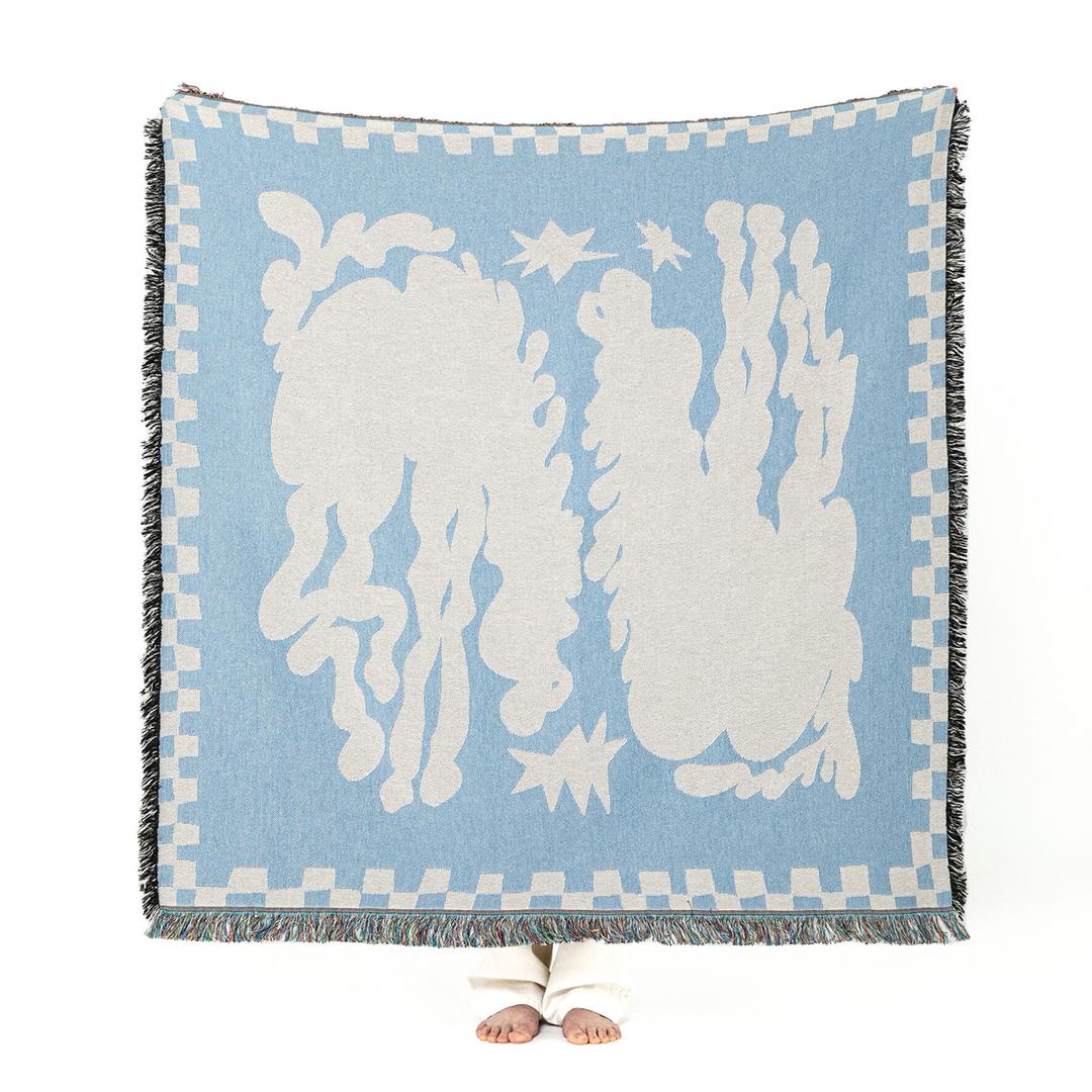 Jims Ranch Baby Blue/White