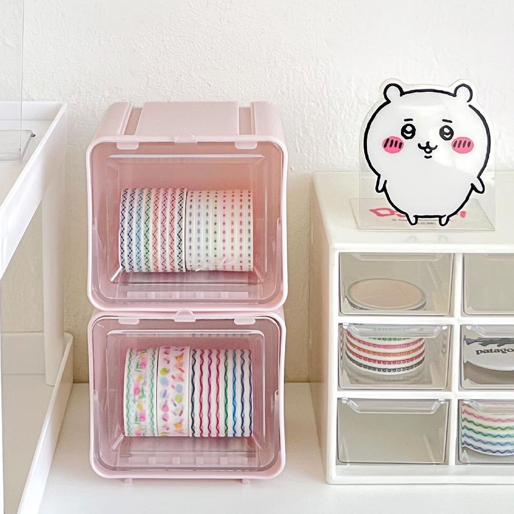 월간문구 마스킹테이프 보관함 마테보관함 마테 정리 거치대 다꾸 홀더 디스펜서