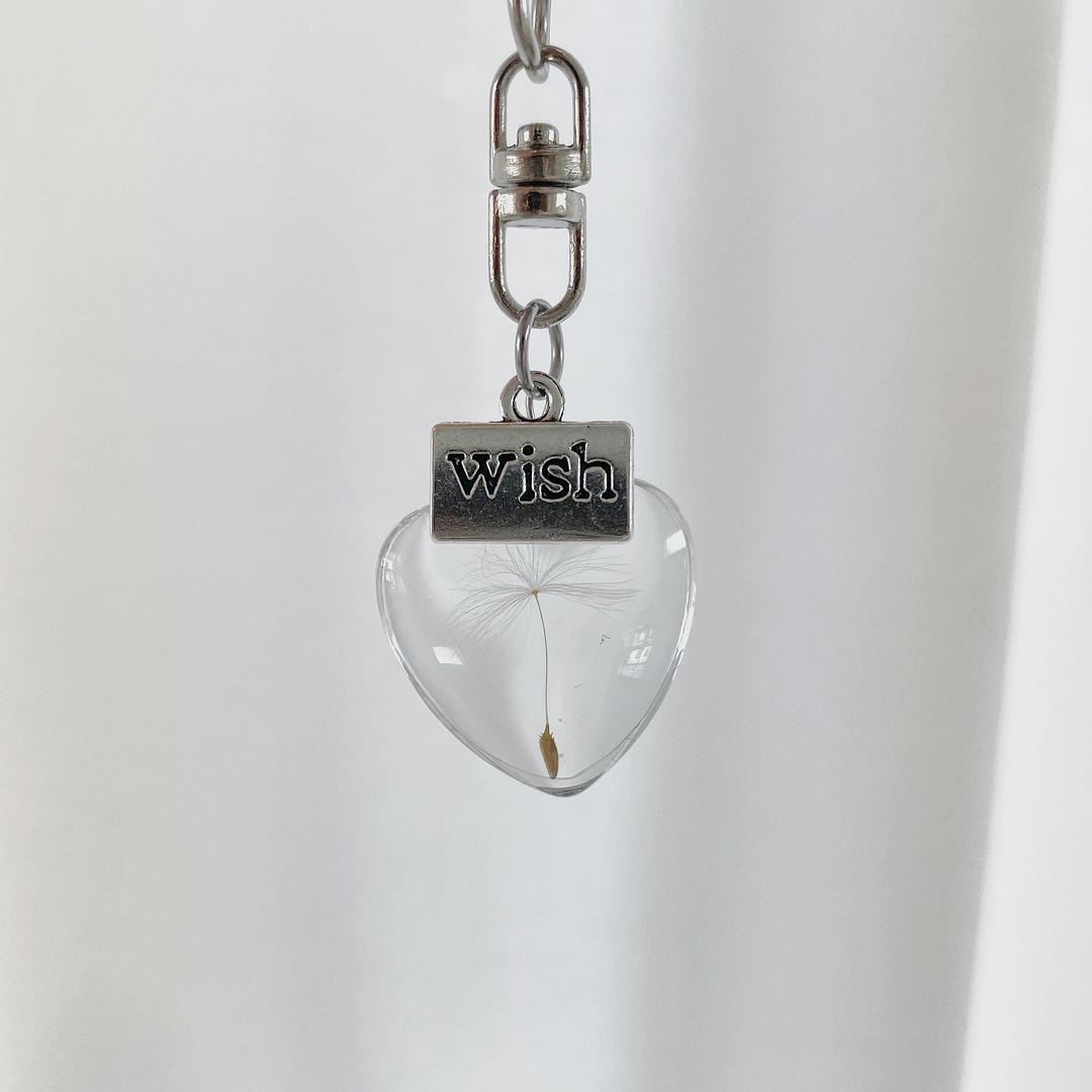 glass key ring