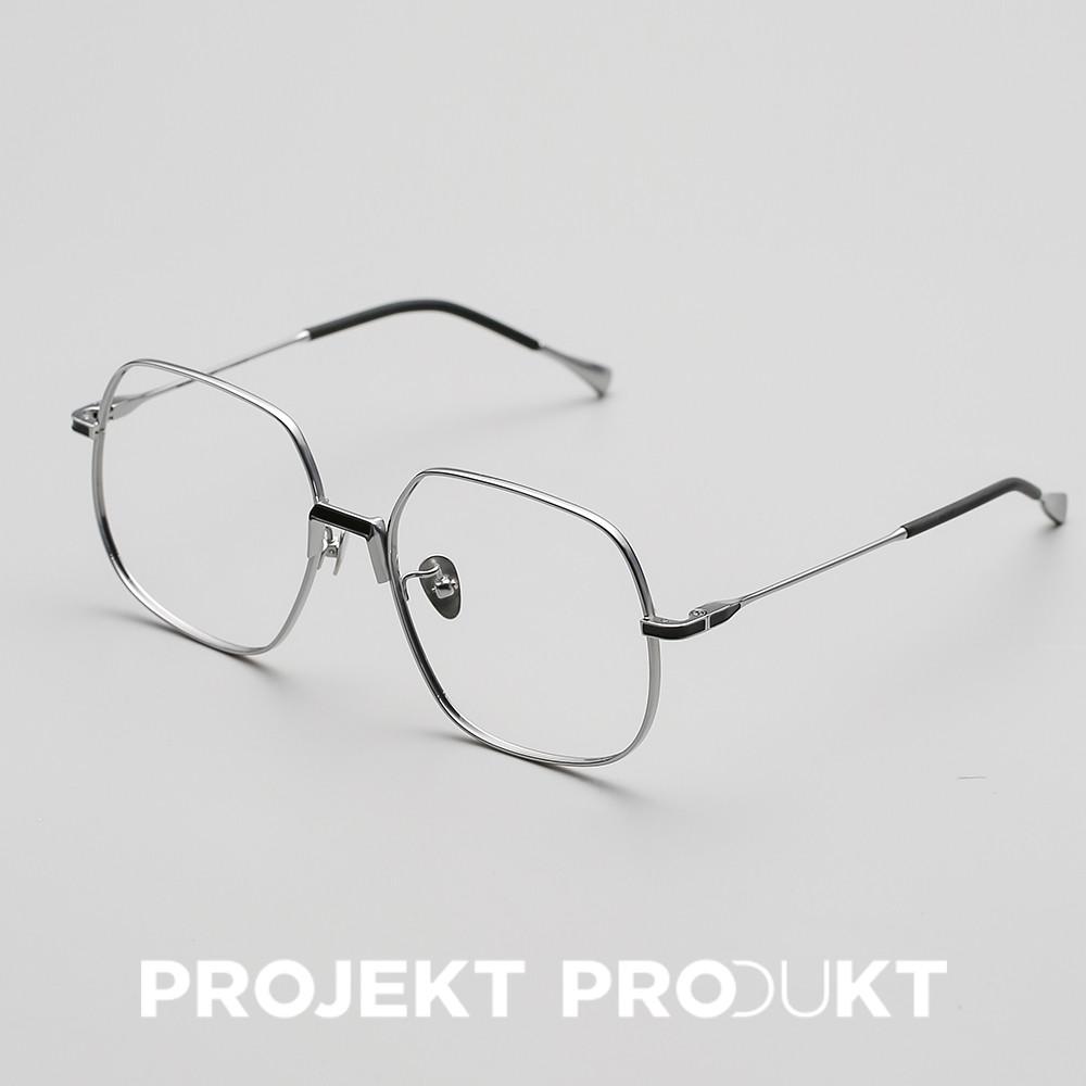 프로젝트프로덕트 안경 GE12 CWGLD 오버사이즈 티타늄 패션