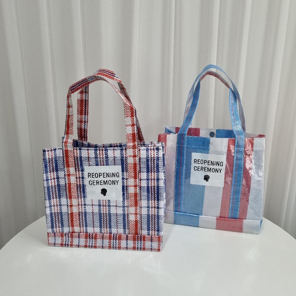 샤담샤담 PVC 트럭 방수포 코팅 데일리 에코 숄더백 운동 요가 수영 쇼핑 럭셔리 패션가방 2 Color