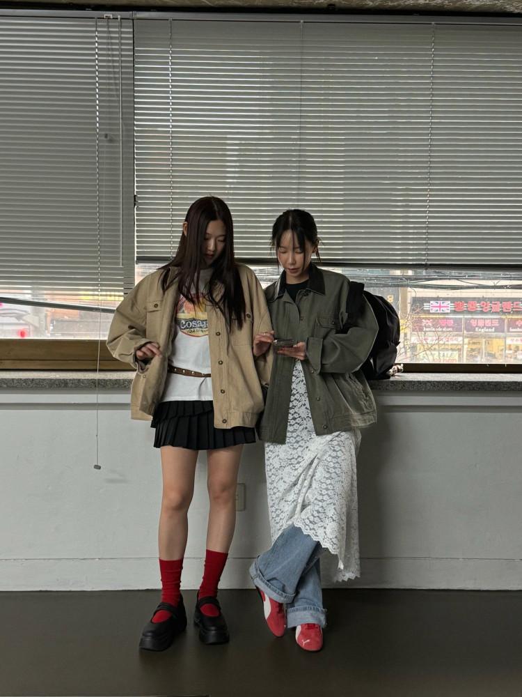 썬더마켓 카츠온야상자켓