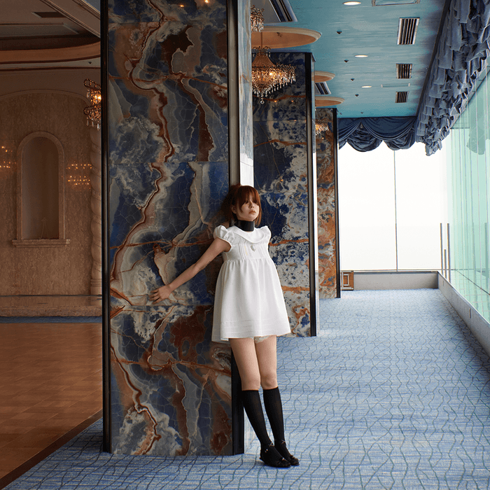 motive pintuck dress