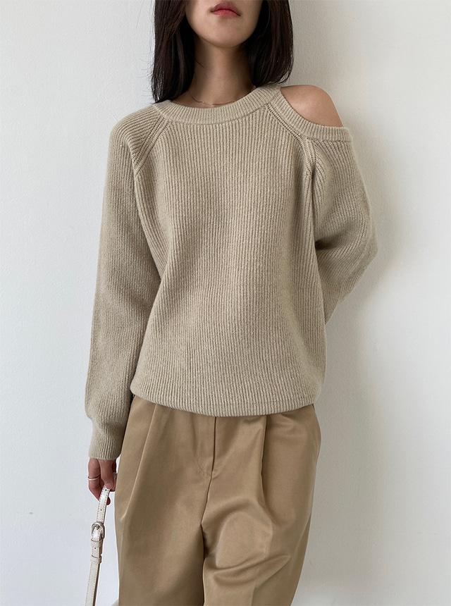 클로스튜디오 [무료배송/2천장판매] 캔시어깨트임니트