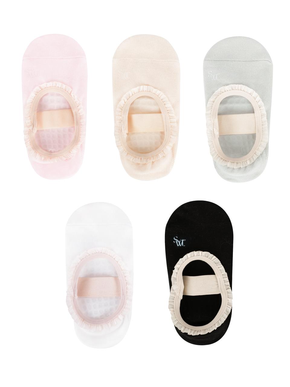 [VER2] BALLET NON-SLIP SOCKS - 5 colors