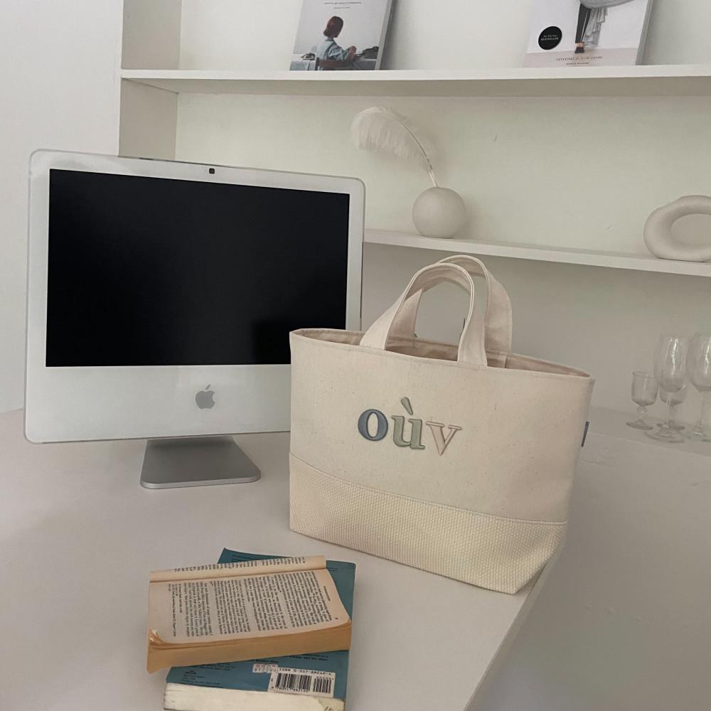 ouv bag large 오우브백 라지 / 미니 데일리 피크닉 산책 마실 튼튼한 손 가방